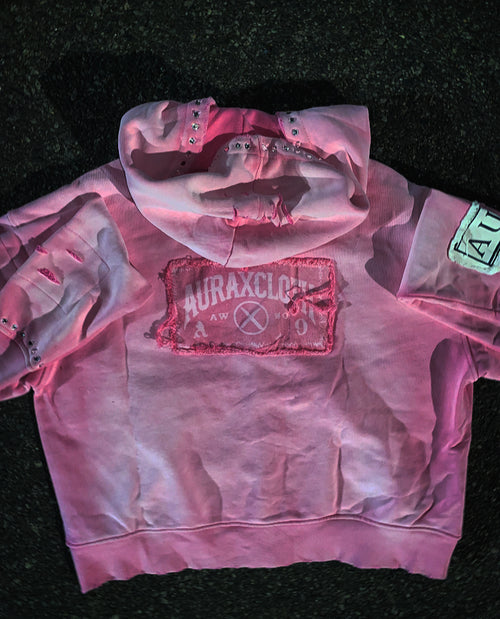 Pink AuraXCloth Zip up
